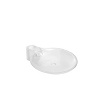 CAS SOAP01 C Casino Soap Dish, Clear