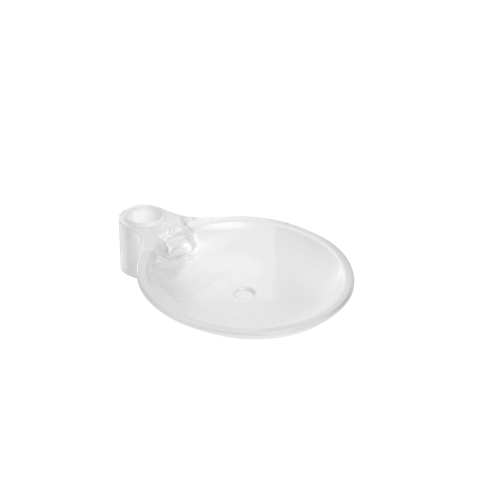 CAS SOAP01 C Casino Soap Dish, Clear-image-OPC-PDQXNBH-NEW
