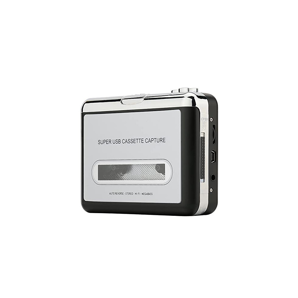 Cassette Player Â Portable Tape Player Captures Mp3 Audio Music Via Usb Â Compatible With Laptops And Personal 6000067159516