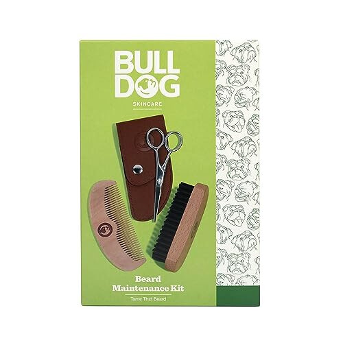 Bulldog Skincare - Beard Maintenance Kit Gift Set for Men | Beard Care