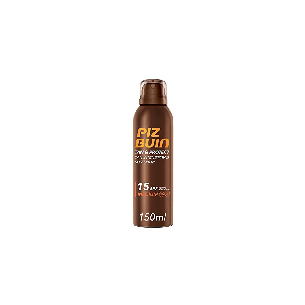 Piz Buin Tan&Protect Intensifying Sun Spray Spf15 -150Ml