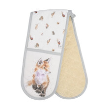 Wrendale Designs Woodlanders Double Oven Glove (Hedgehog)