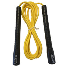 Trickstar Long Handle Freestyle Jump Rope - Skipping Rope - Black/Yellow
