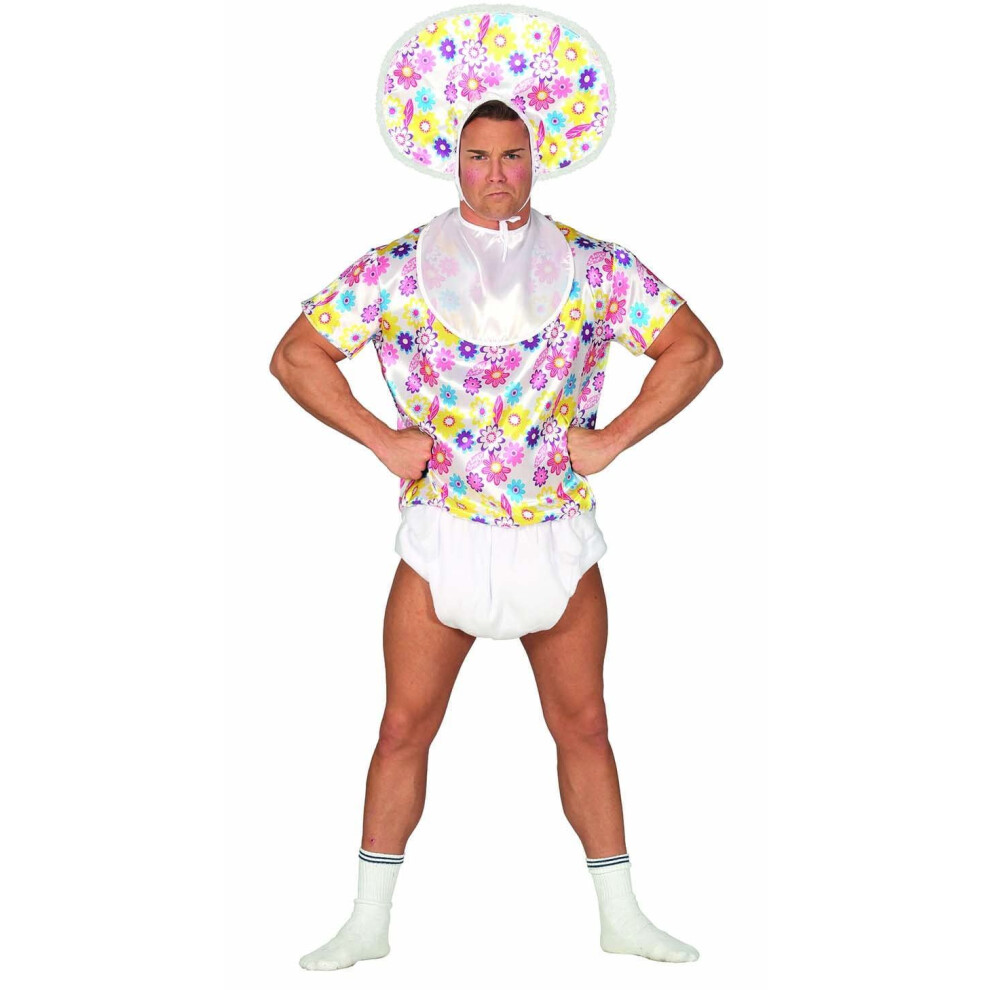 Adult Baby Costume Fancy Dress Stag Do -  L