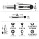 wolfcraft Bit Box Flat / Crosshead (PH/PZ) / TORX (T) / TORX With Bore Hole / Hexagonal, 32 Pcs. I 1388000 2