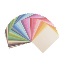 Florence Smooth Cardstock Paper, Large Mix of Colours, 216 Grams, Size A4, 60 Sheets, for Scrapbooking, Card Making, Die