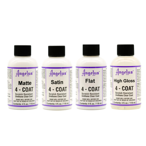 4-Coat Finisher, 4 Ounce Bottle, Flat (901-04-000) 2