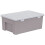 Wham 5.04.01 38cm Plastic Organiser Box with 19 Division Tray, Soft Grey 2