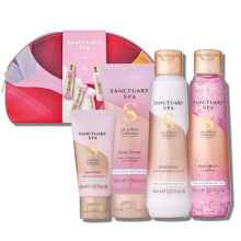 Lily and Rose Collection Gift Set, Vegan, for Women, Birthday, Body and Bath Set