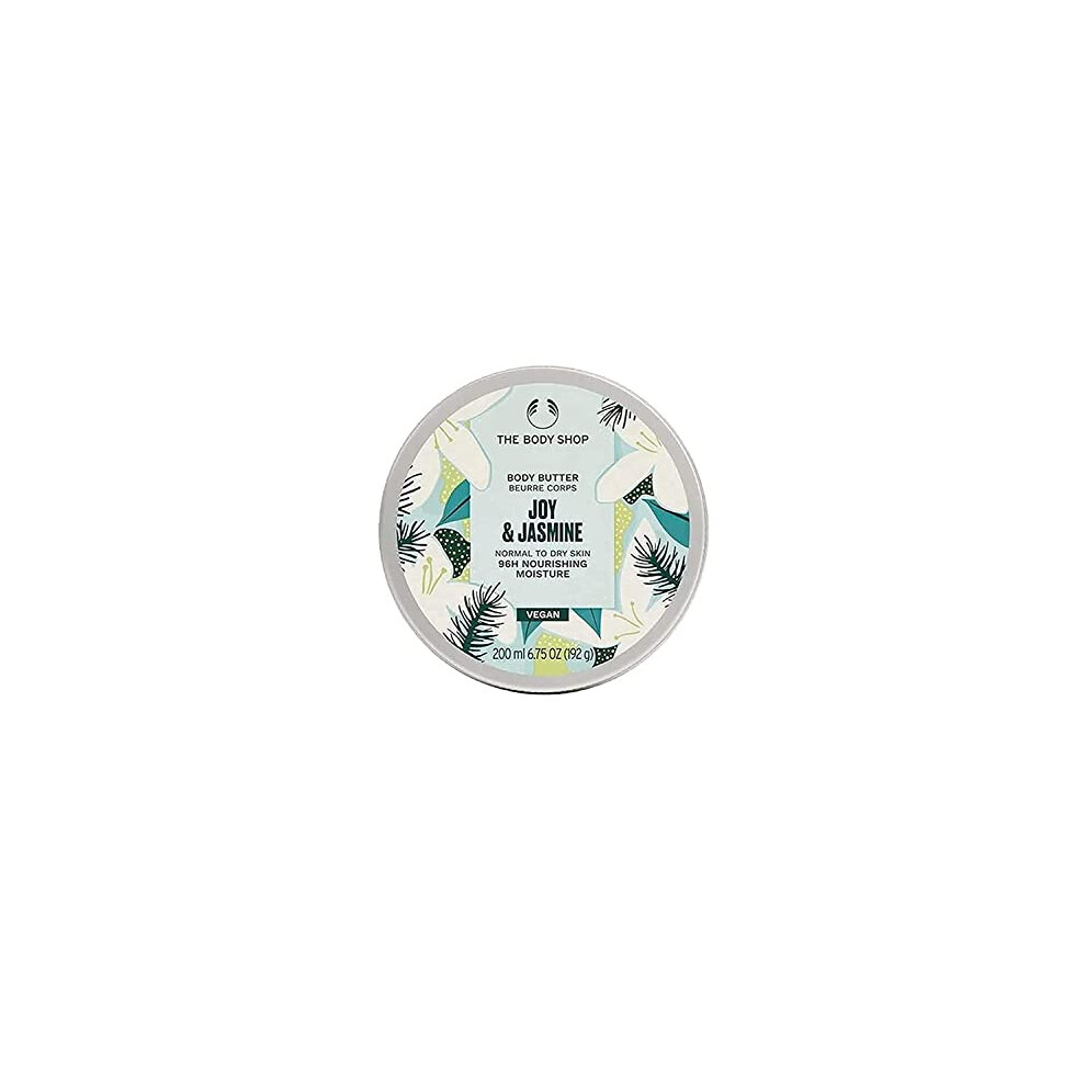 The Body Shop Joy & Jasmine Body Butter 96 Hour Moisture Normal To Dry Skin 200Ml