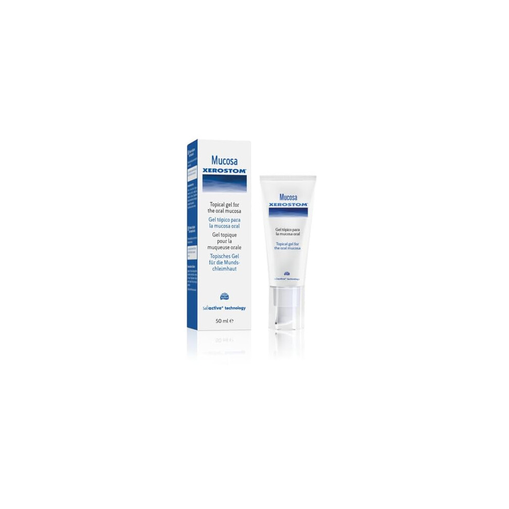Xerostom Topical Mucosa Gel 50Ml With Saliactive For Dry Mouth Relief - Mouth Ulcer Gel And Dry Mouth Solution & Other Oral - Image 2