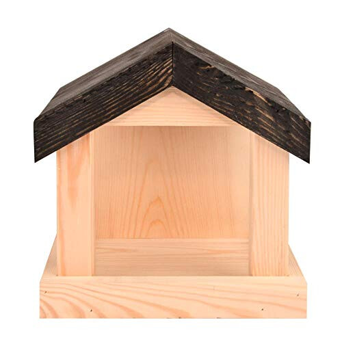 Fallen Fruits FB462 Wall Bird Table,Brown 1