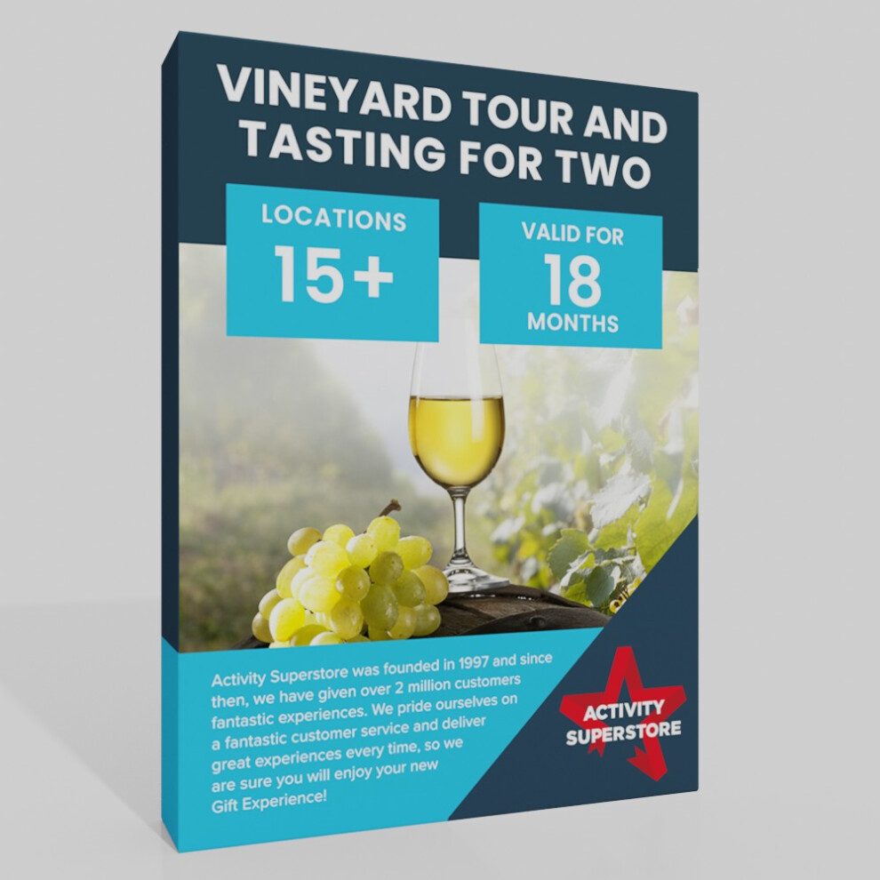 Activity Superstore Vineyard Tour and Tasting for Two Gift Experience-image-OPC-PDNRNKX-NEW