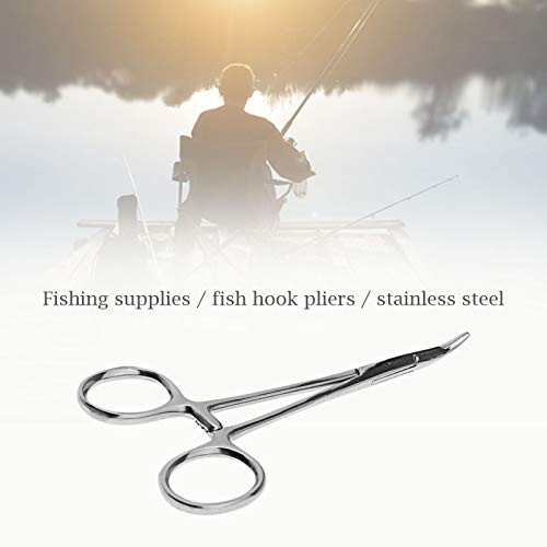 2Pcs Fishing Hook Plier Kit, Curved and Straight 3-Stage Locking Clamp ...