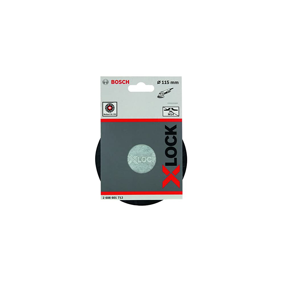 2608601712 Backing Pad, Medium Hard (X-Lock, Diameter 115 Mm) 3165140938488