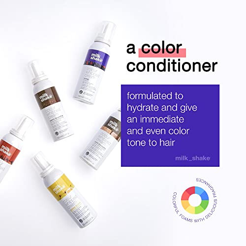 Milk Shake Colour Whipped Cream INTENSE GREY 100 ml 1