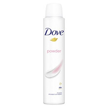 Powder Anti-perspirant Deodorant Spray pack of 6 with ¼ moisturising cream for 48 hours of protection 200 ml