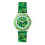 Minecraft Minecraft Kids Creeper Dial Watch - Green Printed Silicone Strap Quartz Analog 2-Hand Time-Teaching Feature 1
