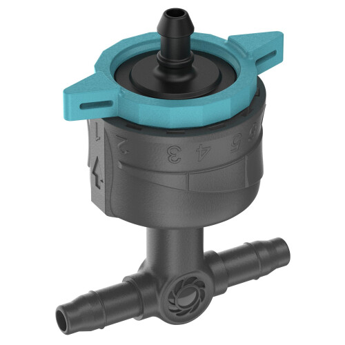Gardena Micro-Drip-System Adjustable Inline Drip Head 1 to 8 l/h, pressure-equalising: For plants with different water