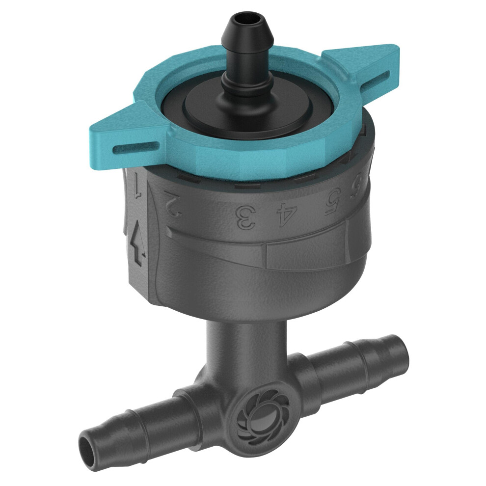 Gardena Micro-Drip-System Adjustable Inline Drip Head 1 To 8 L/H, Pressure-Equalising: For Plants With Different Water