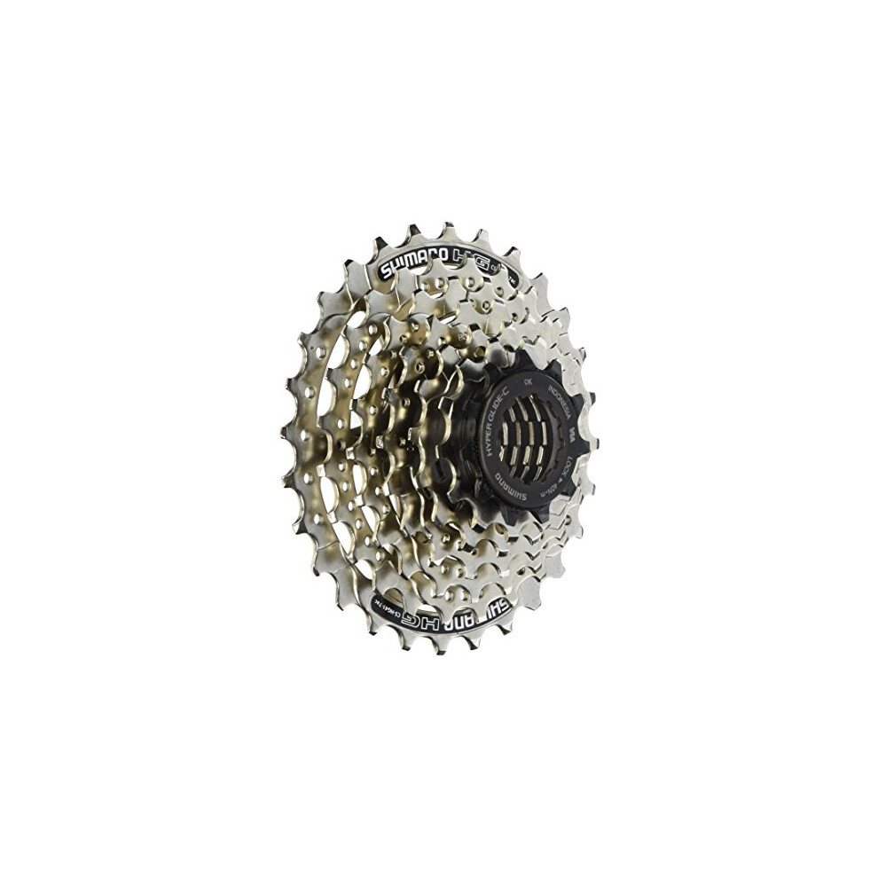 Acera CS-HG41-7 Speed Cassette - Silver, 11-28 Teeth