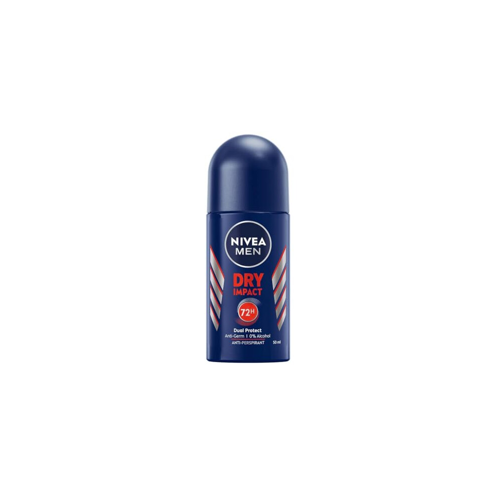 Men Nivea Men Roll-on Dry Impact Men â 50 ml â 6 pack