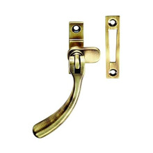 WF11FB Bulb End Casement Fastener, Standard Windows, Florentine Bronze, 98 mm Handle Length, 98mm Handle Length