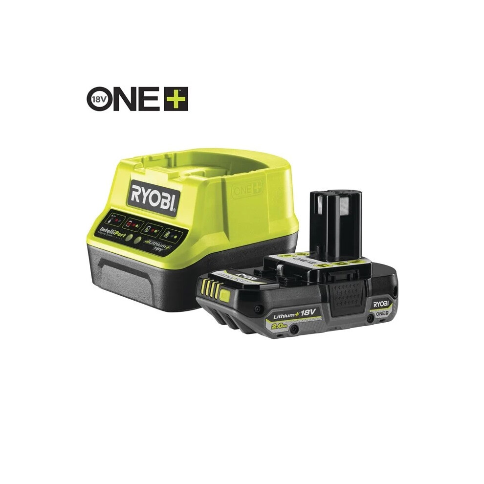 Ryobi RC18120-1C20 18V ONE+ Lithium+ 1 x 2.0Ah Battery & 2.0A Charger Kit