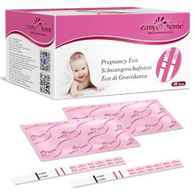 Pregnancy Test Strips Early Detection: Easy@Home 40 x HCG Strips 10mIU/mL, Accurate Early Pregnancy Tests, Sensitive HCG
