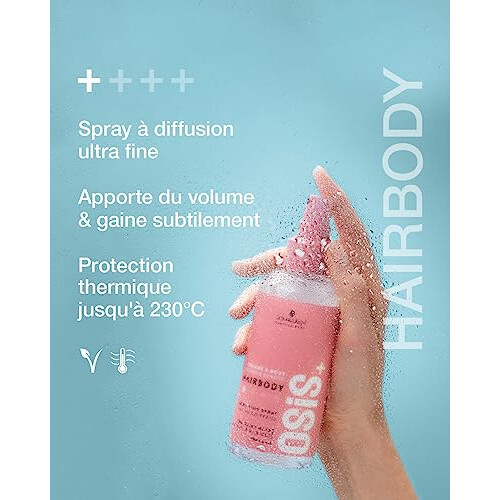 Schwarzkopf Eau de Coiffage Volume e Densidade HAIRBODY Osis+ 200ml 2