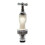 COLORTAPS 590227 Adjustable Garden Tap ½" White with Automatic Hose Outlet 3