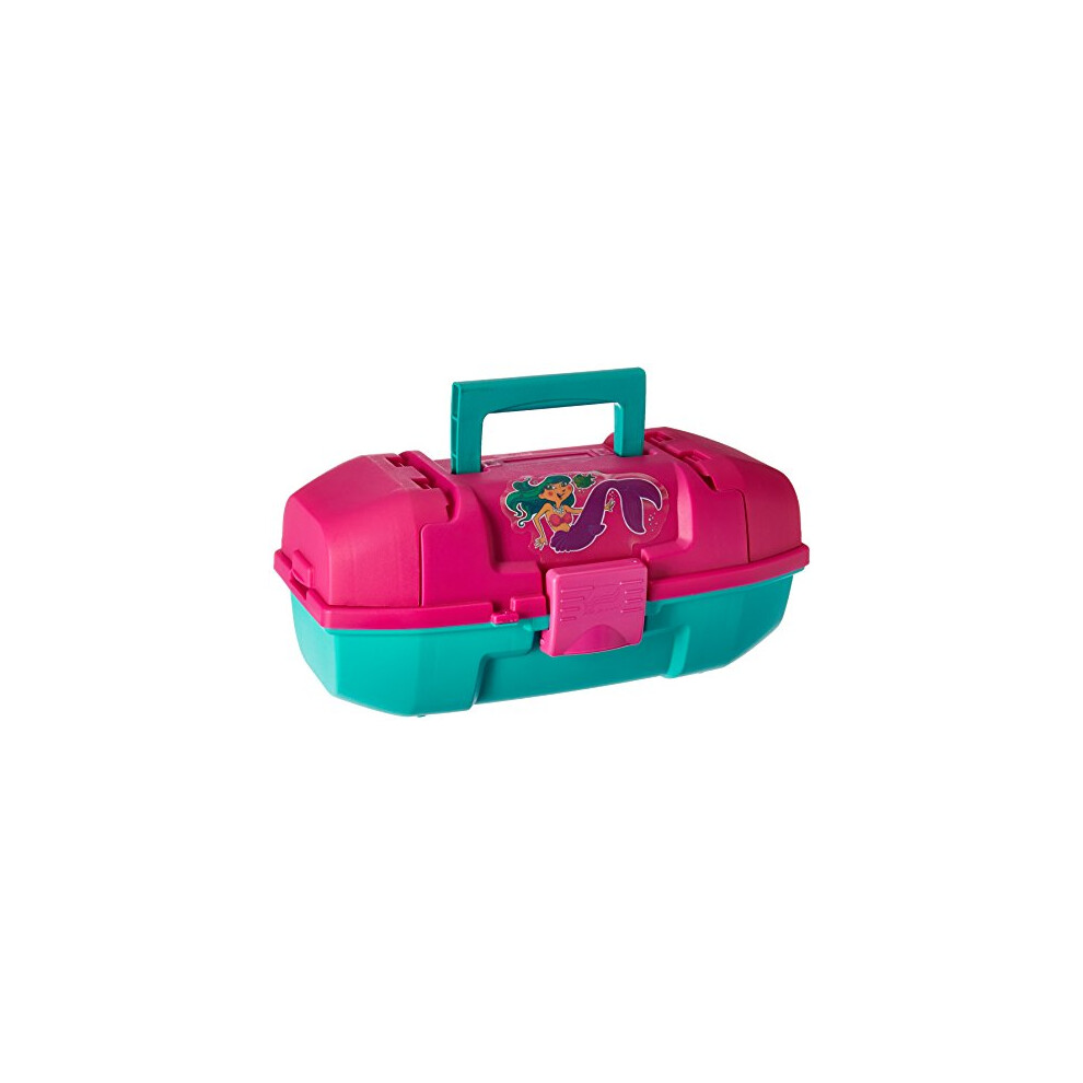 Frabill Plano Youth Mermaid Tackle Box, Magenta/Teal, Premium Tackle Storage-image-OPC-PDQXXY6-NEW