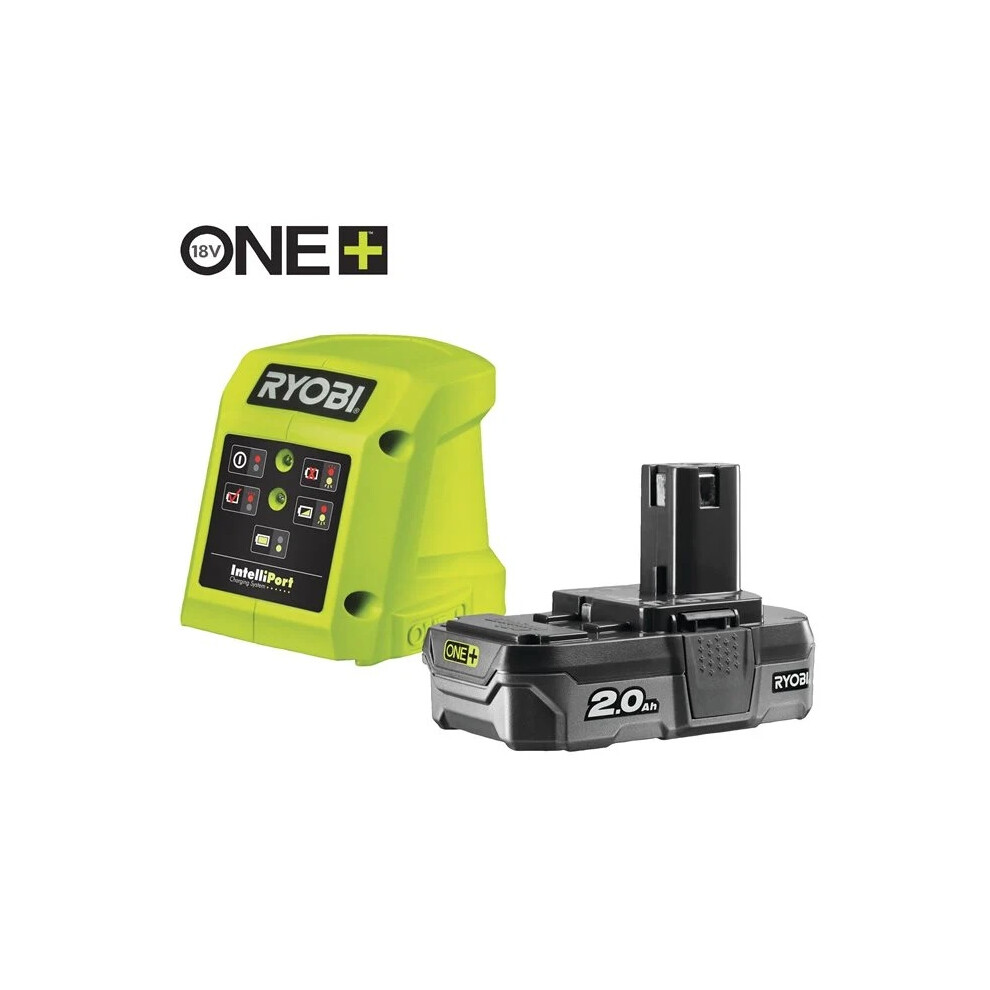 Ryobi RC18115-120 18V ONE+ Lithium+ 2.0Ah Battery & 1.5A Charger Kit
