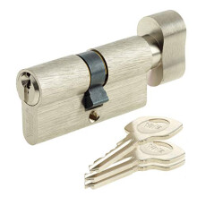 YC500+ Half Cylinder Lock 30 x 10 mm for Door, YC500+ 30X30BT NI