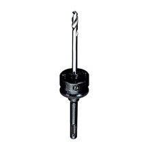 SDS-Plus Holesaw Arbor - 32-210mm Hex Shank Arbor with Extra Length HSS Pilot Drill - A2-1E