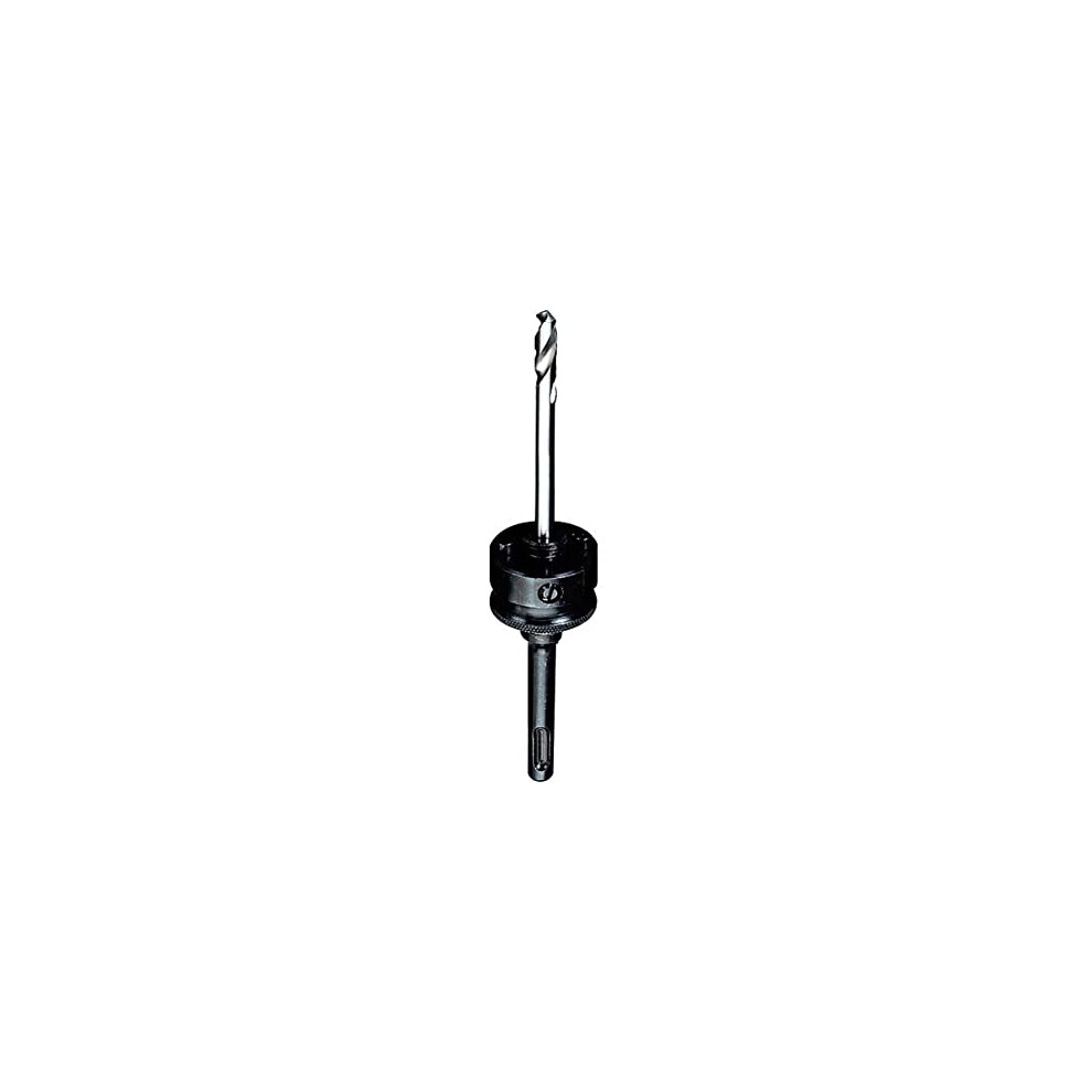 SDS-Plus Holesaw Arbor - 32-210mm Hex Shank Arbor with Extra Length HSS Pilot Drill - A2-1E