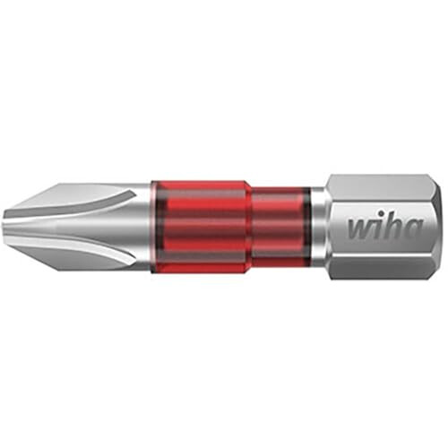 Wiha 7011TY TY-Bit PH2 x 29 mm, Red, one Size