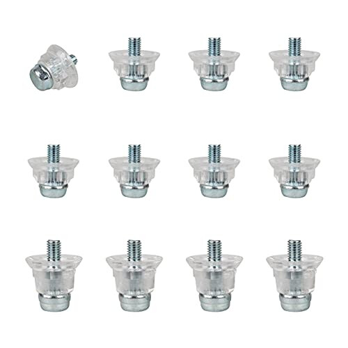 Attack Metal-Tipped Replacement Football Studs