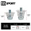 Attack Metal-Tipped Replacement Football Studs 2