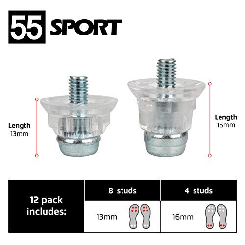 Attack Metal-Tipped Replacement Football Studs 1