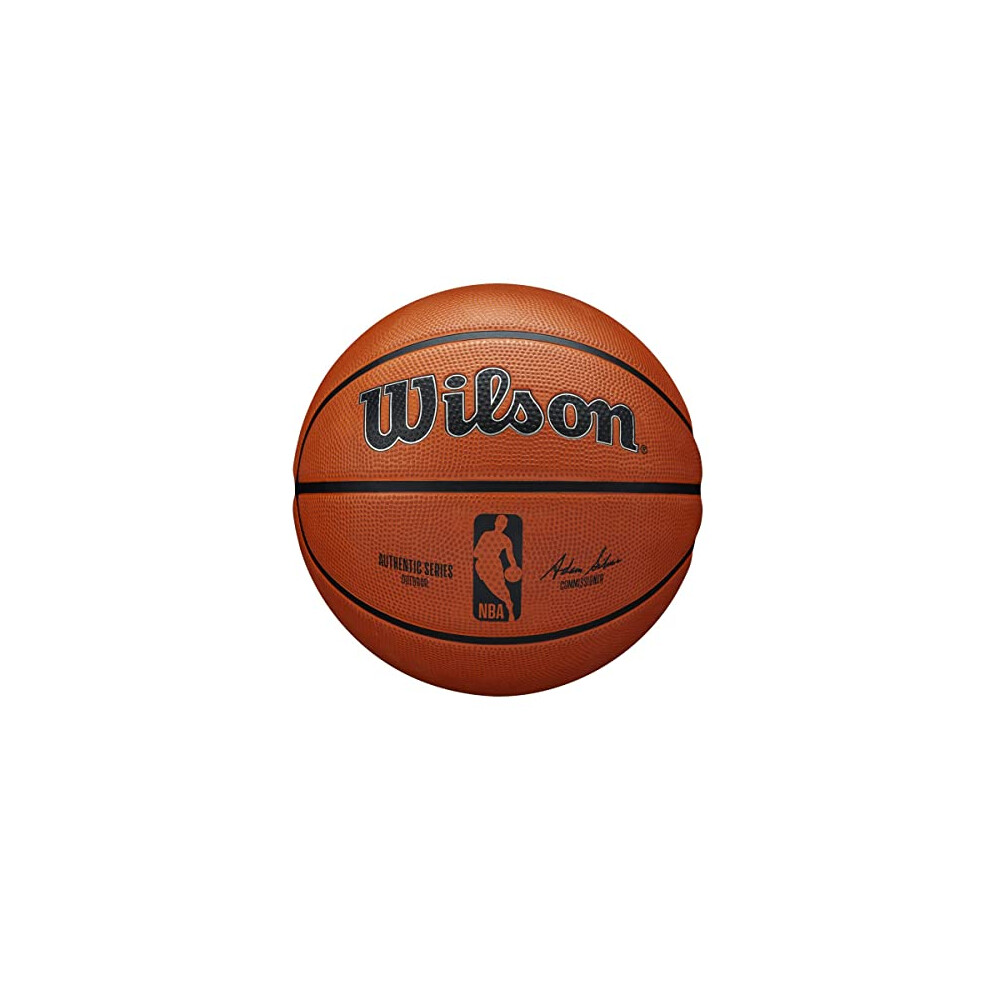 Basketball, JR NBA DRV Model, Outdoor, Rubber, Size: 4, Brown