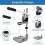 Universal Bench Drill Press Stand, Bench Drill Press Stand Clamp Base Frame for Electric Drills DIY Tool Press Hand 4