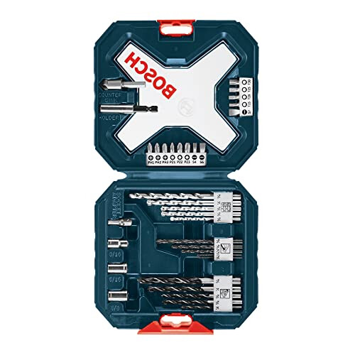 Bosch MS4034 Drilling and Driving Set (34-Piece), Black 1