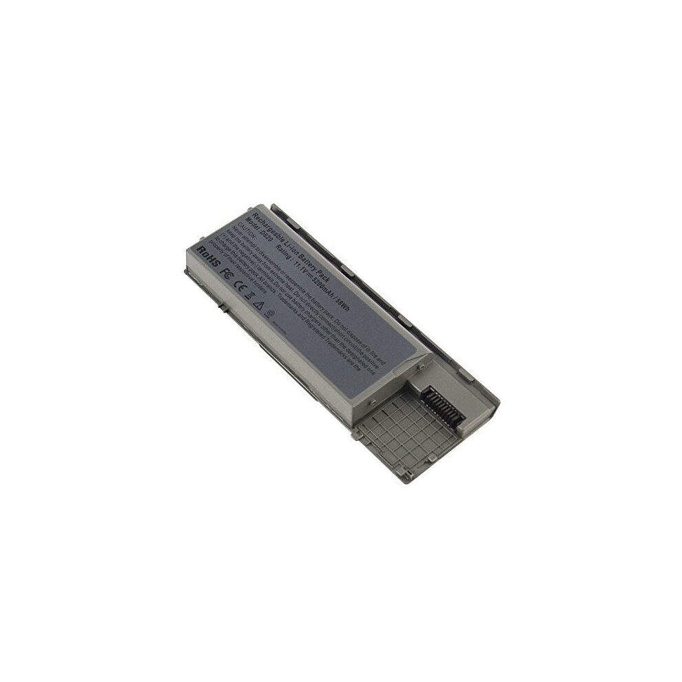 5200Mah 11.1V D620 Battery Laptop Battery For Dell Latitude D620 D630 Atg D630c Nt379 Jd634 Td175 312-0383, Metallic 698545939000