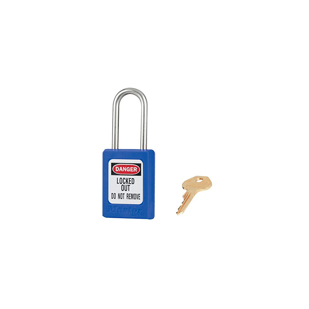 S31BLU S31 thermoplastic Safety Padlock, Blue, 9.9 cm x 5.1 cm x 2.8 cm