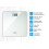 Citizen HMS324 White digital body scale . Slim design, Comparable with previous measurement result 2