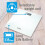 Citizen HMS324 White digital body scale . Slim design, Comparable with previous measurement result 5
