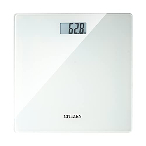 Citizen HMS324 White digital body scale . Slim design, Comparable with previous measurement result