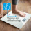 Citizen HMS324 White digital body scale . Slim design, Comparable with previous measurement result 3