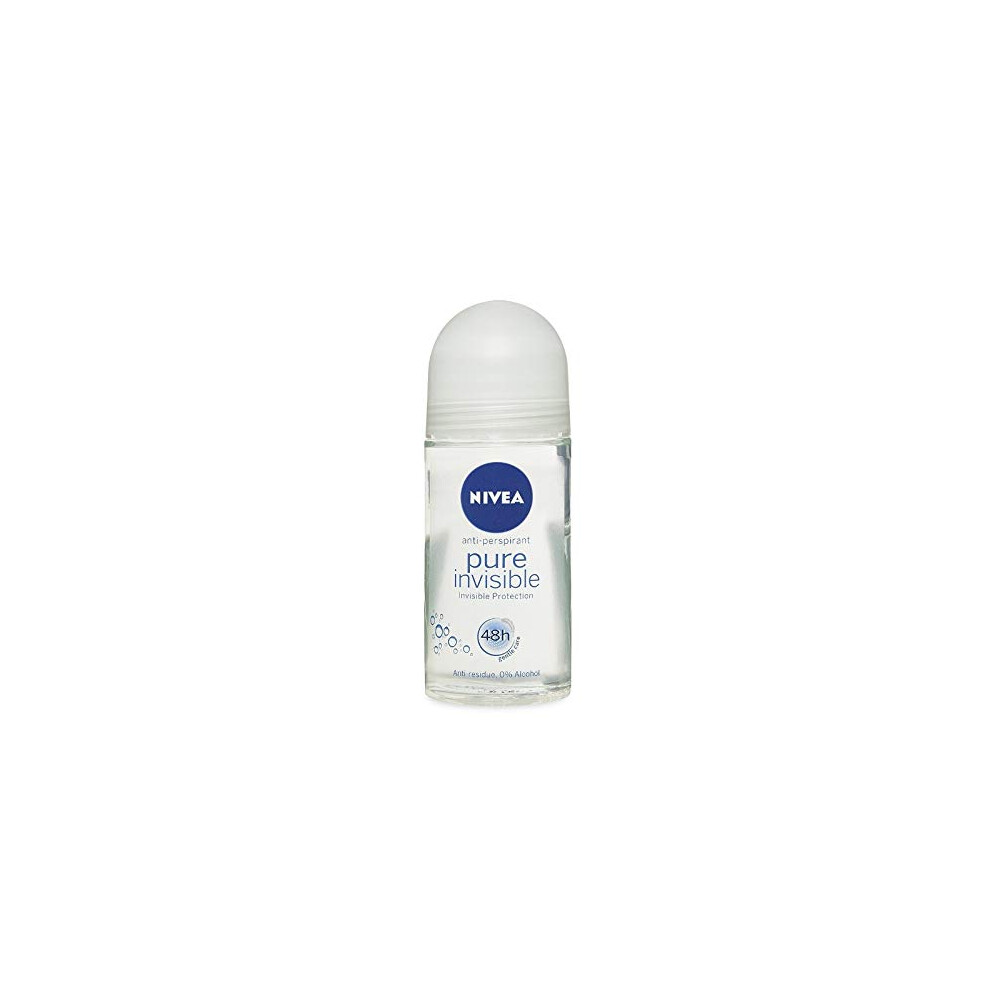 'Nivea Women Pure Invisible Roll-On Deodorant Anti-Perspirant DeodorantÂ âÂ 50Â ml (Pack of 3)